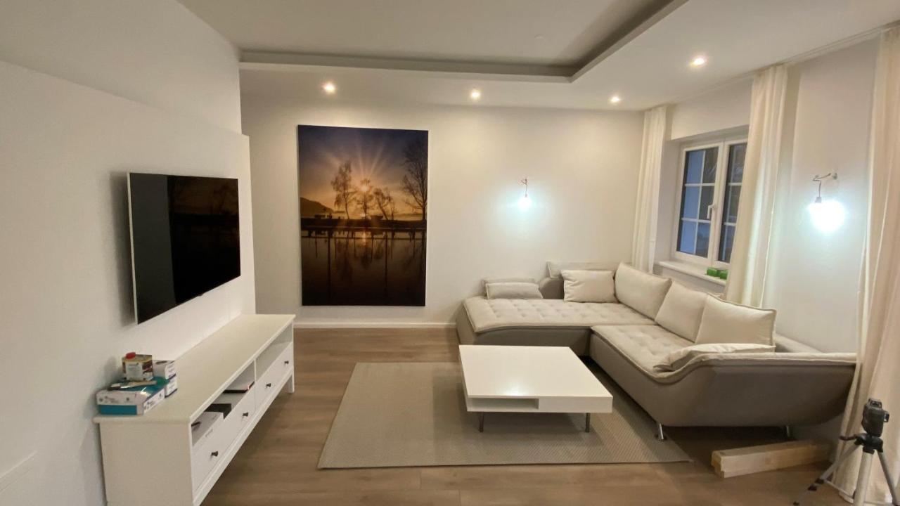 Ferienwohnung Mit Garten ชตราซวาลเคน ภายนอก รูปภาพ